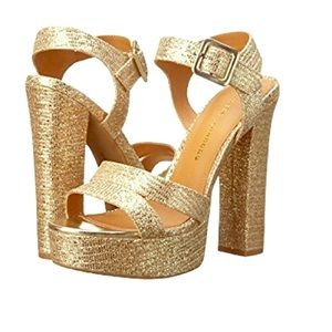 Chinese Laundry, All spice glitter platform heel